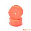 Schumacher Wheel Hex Front 4WD Orange (2) U8689