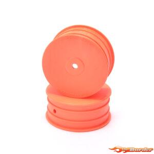 Schumacher Wheel Hex Front 4WD Orange (2) U8689