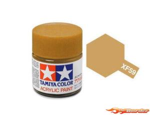 Tamiya Acrylic XF-59 Desert Yellow - 23ml Bottle 81359