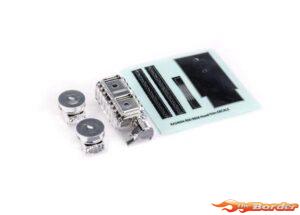 Traxxas Engine Detail / Trimming Plate (voor 9811 en 9812 body) 9858