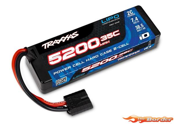 Traxxas LiPo 5200mAh 7.4V 2S 35C iD Hardcase 2844R