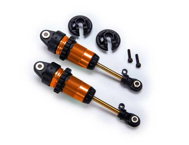 Traxxas Oranje Shocks GTR Long Hard-Anodized 7461-ORNG