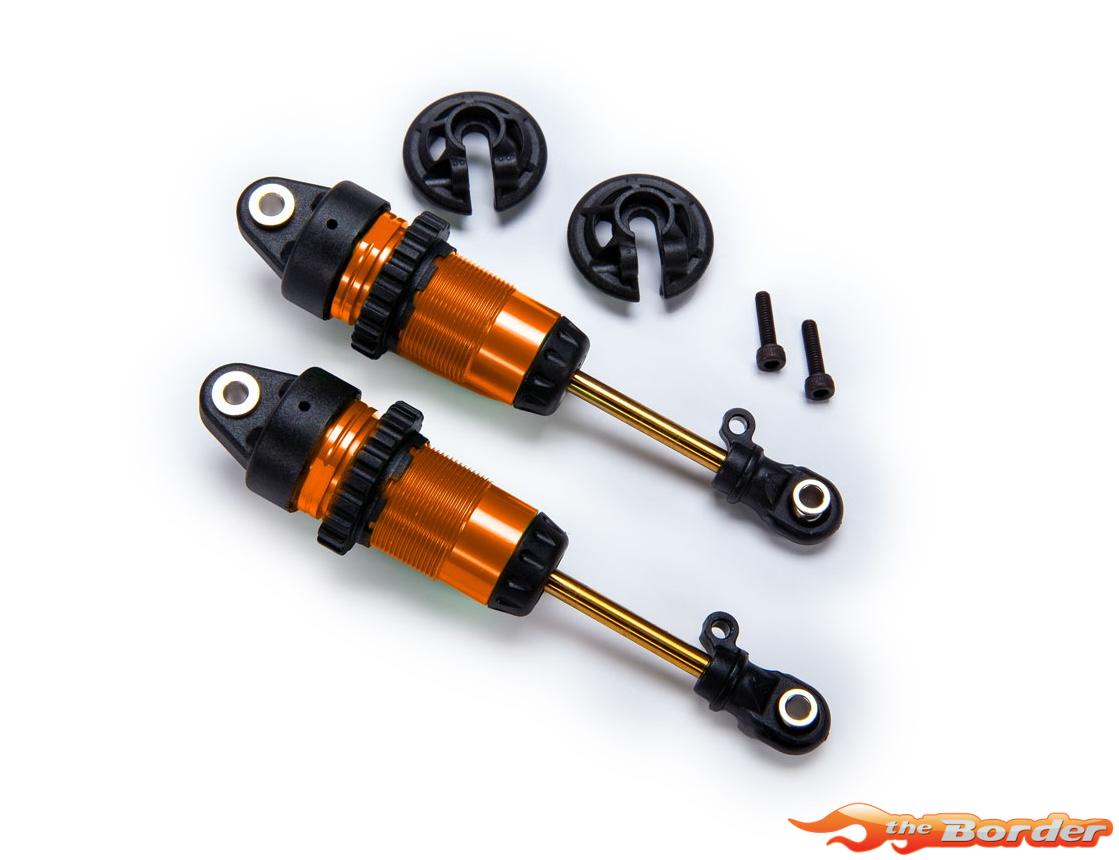 Traxxas Oranje Shocks GTR Long Hard-Anodized 7461-ORNG