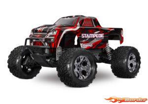 Traxxas Stampede RTR Monster Truck 2WD BL-2S HD 36354-4 - Rood