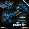 Yeah Racing Alu Short Battery Holder For Tamiya TT-02 TATT-075BU - Afbeelding 3
