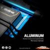 Yeah Racing Alu Short Battery Holder For Tamiya TT-02 TATT-075BU - Afbeelding 6