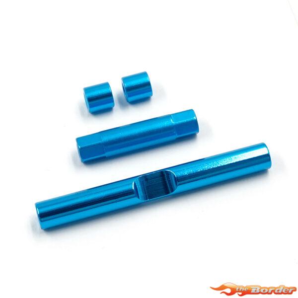 Yeah Racing Aluminium Damper Brace (Front & Rear) for Tamiya BBX (BB-01) TABB-011BU