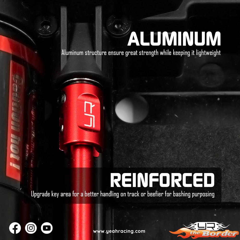 Yeah Racing Aluminium Drive Shaft Join for Kyosho Fazer Mk2 KYFZ-006RD - Afbeelding 6