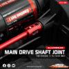 Yeah Racing Aluminium Drive Shaft Join for Kyosho Fazer Mk2 KYFZ-006RD - Afbeelding 7