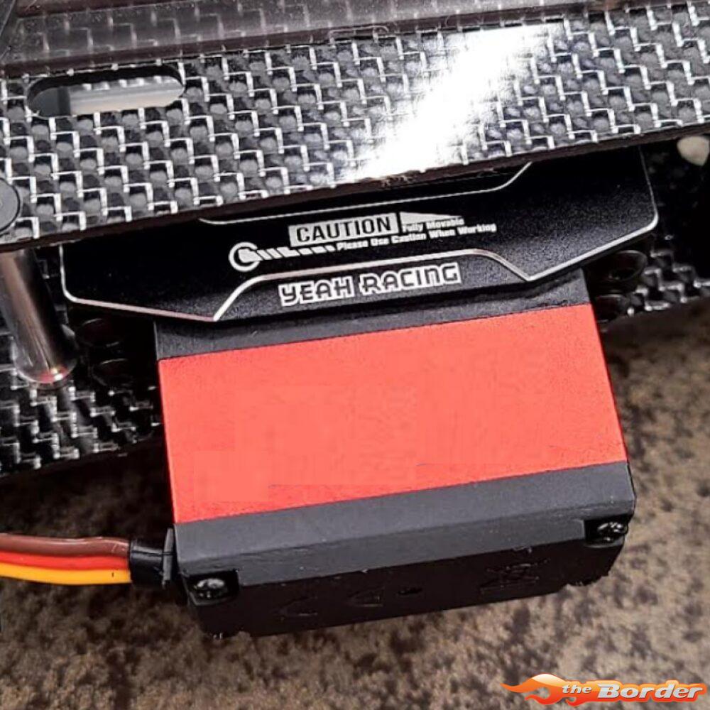 Yeah Racing Aluminium Servo Mount for Kyosho Optima Mid KYOP-021BK - Afbeelding 5