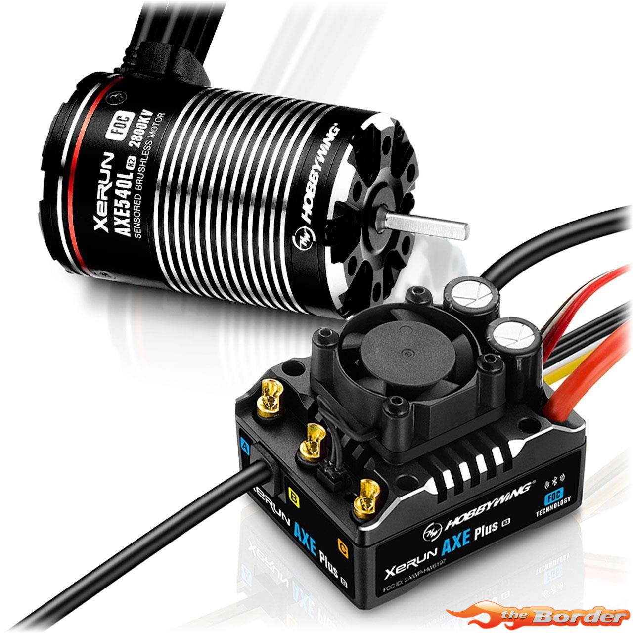 Hobbywing Axe Plus R3 540L 2800KV R2 Combo 38020388