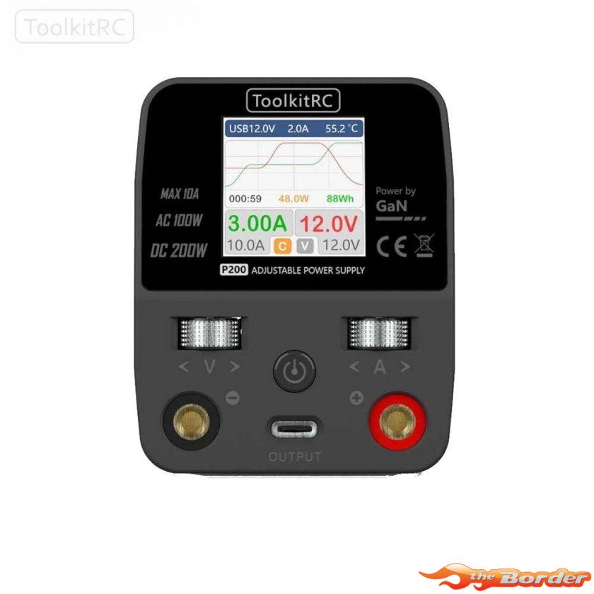 ToolkitRC P200 Power Supply 10A 200W TK23100 - Afbeelding 2