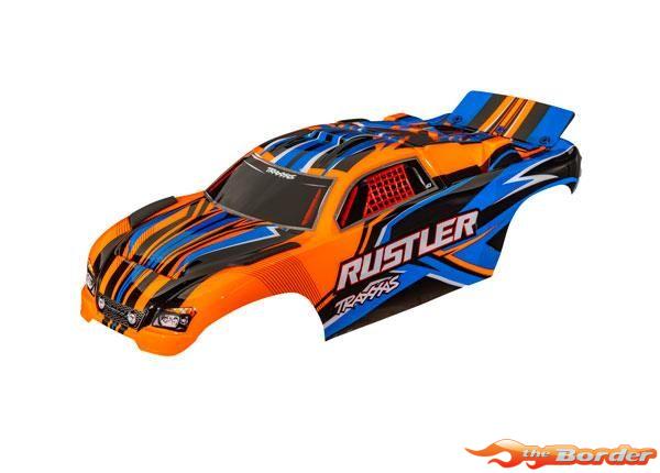 Traxxas Clipless Body Painted Rustler 2WD 3734 - Afbeelding 3