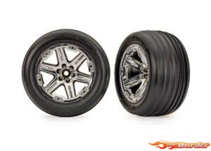 Traxxas Tires Preglued 2WD Front for Rustler/Stampede 3779