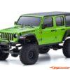 Kyosho Mini-Z 4x4 MX-01 Jeep Wrangler Unlimited Rubicon Green 32536GR Free Batt. - Afbeelding 3