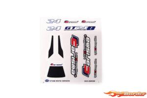 Carisma RC - GT24B CH/PS EDITION DECAL SHEET CA-15384
