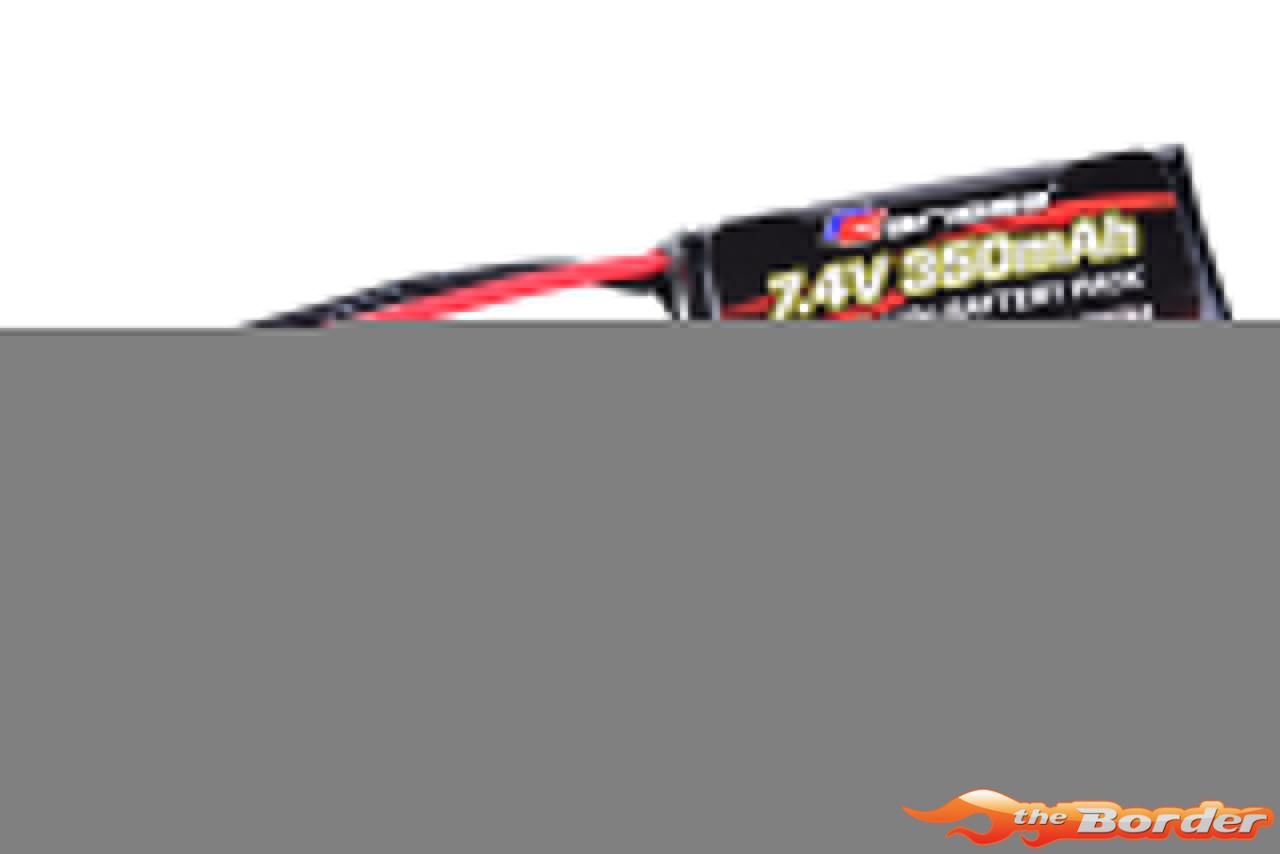 Carisma RC - GT24B LIPO BATTERY 2S 7.4V 350MAH CA-15432
