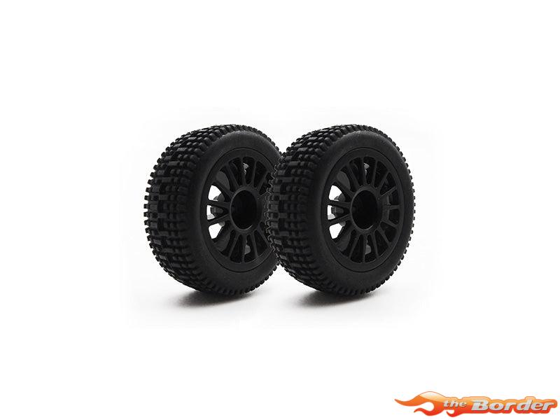 Carisma RC - GT24i20 Rear Wheel and Tire Set 2pcs CA-15758