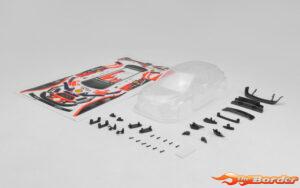 Carisma RC - GT24 Hyundai i20 WRC Clear Body Set WB 121mm CA-16099