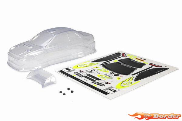 Carisma RC - GT24 Subaru WRC Clear Body Set WB 121mm CA-16126