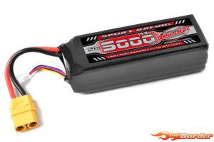 Team Corally - Power Racing 50C - 5000MAH - 4S - 14.8V - XT-90 - Semi-Soft Case