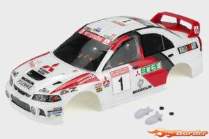 Carisma RC - GT24 - Mitsubishi Lancer Evo IV WRC - Painted Body - Set WB 121Mm CA-16421