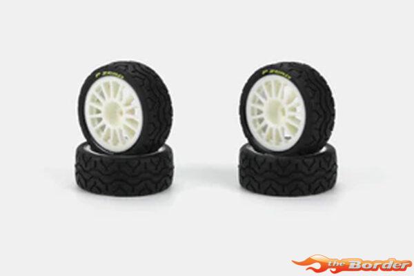Carisma RC - GT24 M-Sport 2022 PUMA Hybrid Rally1 Wheel & Tires Set 4pcs CA-16459