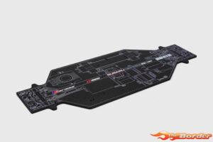 Carisma RC - M48S - 3mm Carbon Fibre Chassis Plate 1Pc CA-16474