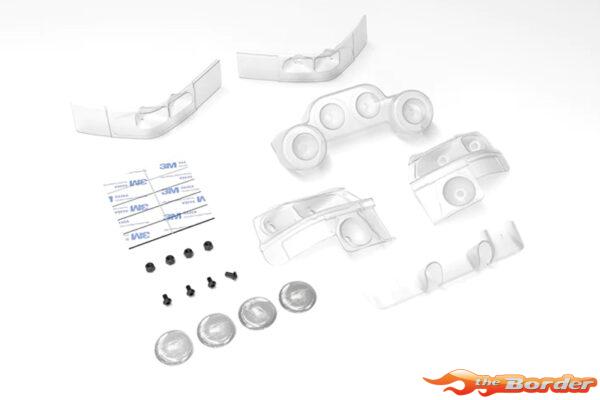 Carisma RC - M48S - Subaru WRC 1997 Light Buckets - Clear - Set CA-16489