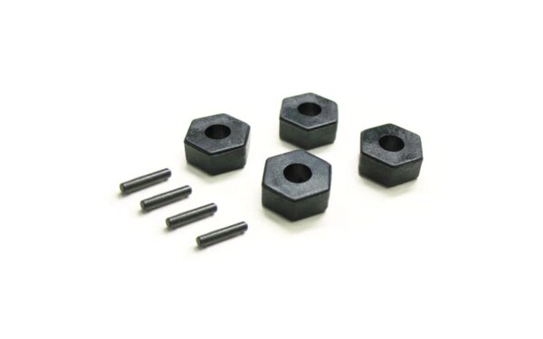 Carisma RC - M40S - Wheel Adaptor Hex - Set - 4 Pcs CA-14124