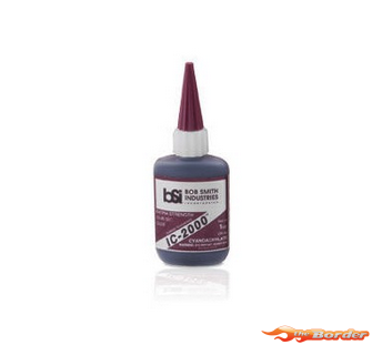 Bob Smith Industries IC-2000 Black Rubber Toughened Cyanoacrylate 14g BSI117