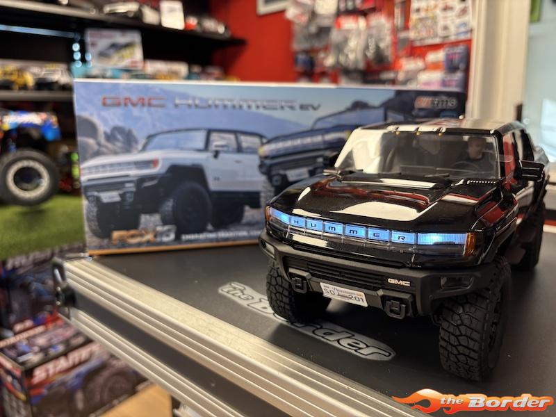 FMS 1/18 Hummer EV FXC18 crawler RTR Black FMS11852RTR-BK