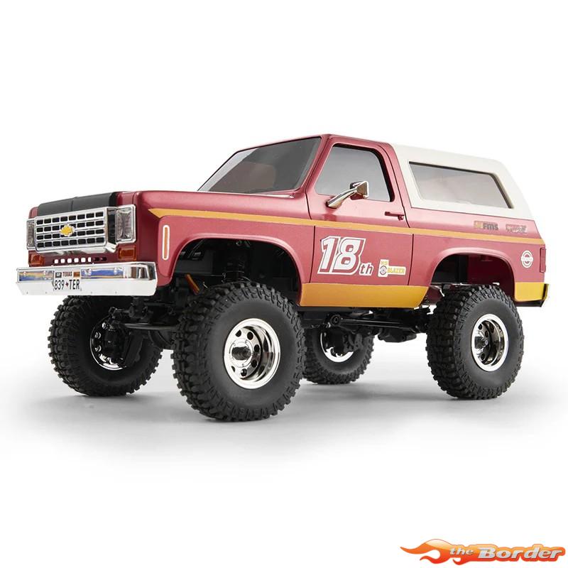 FMS FCX24 Pro Chevrolet K5 Blazer Brushless RTR Crawler Red FMS12403PRORTR-RD