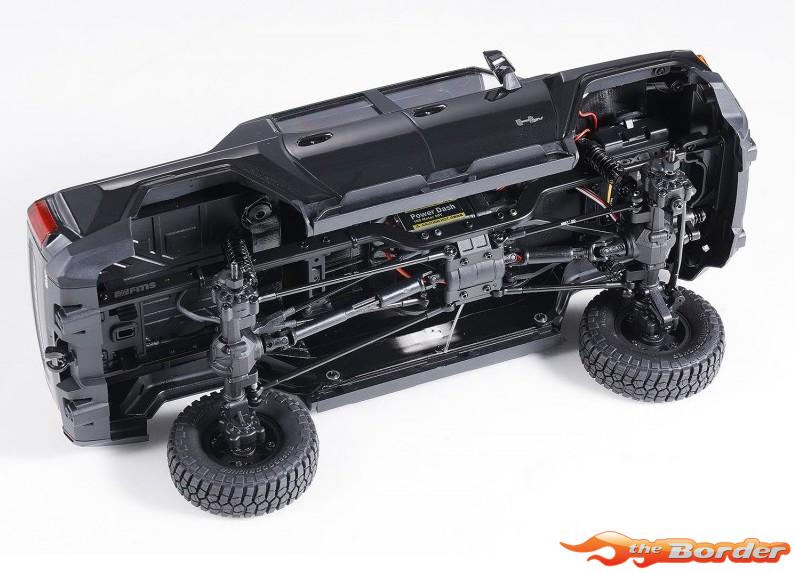 FMS 1/18 Hummer EV FXC18 crawler RTR Black FMS11852RTR-BK - Afbeelding 5