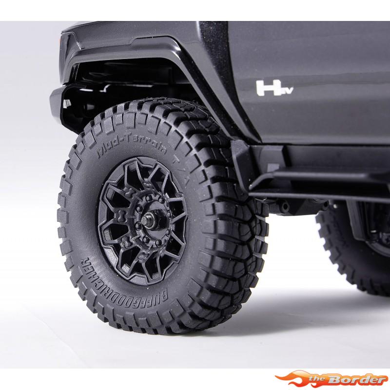 FMS 1/18 Hummer EV FXC18 crawler RTR Black FMS11852RTR-BK - Afbeelding 8