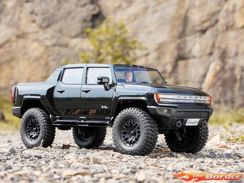 FMS 1/18 Hummer EV FXC18 crawler RTR Black FMS11852RTR-BK - Afbeelding 10