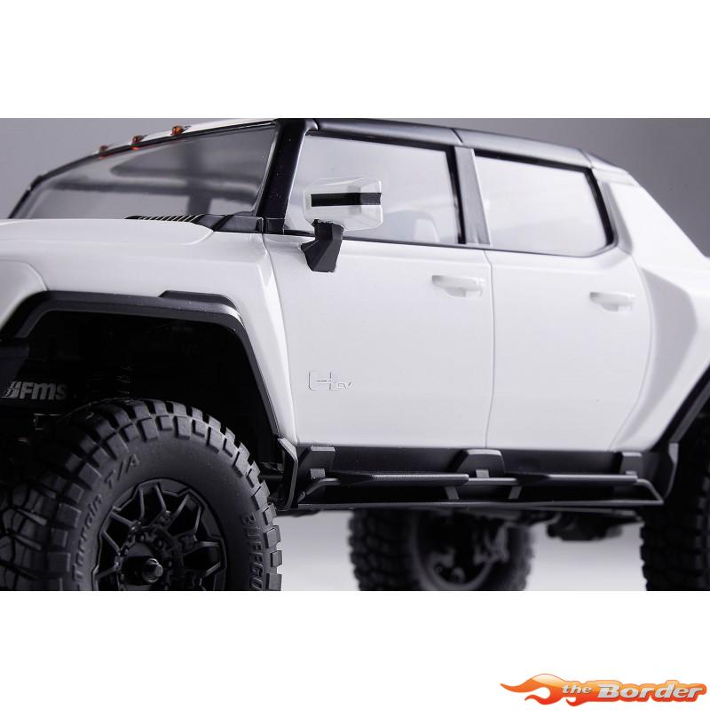 FMS 1/18 Hummer EV FXC18 crawler RTR White FMS11852RTR-WH - Afbeelding 14