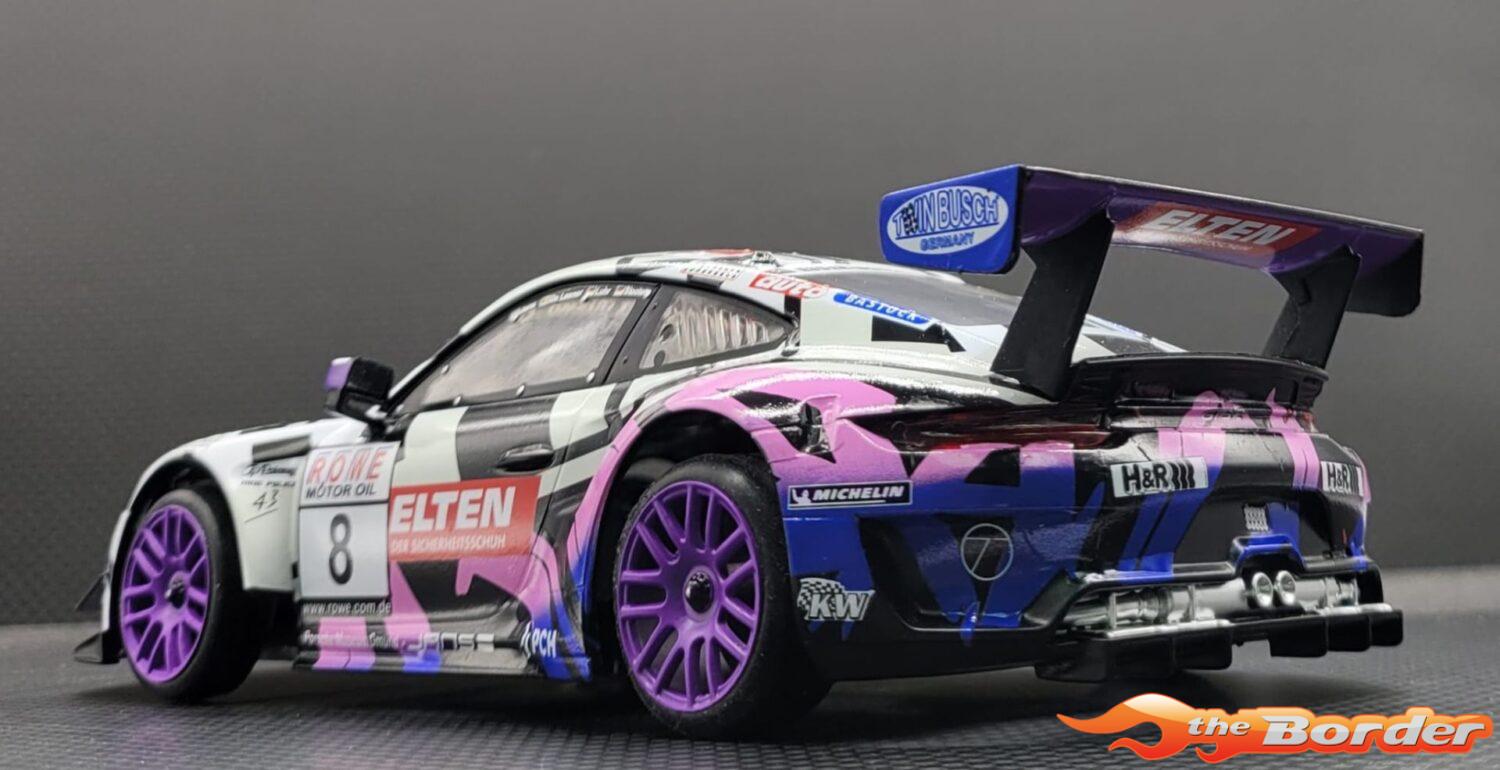 GL Racing Mini-Z Body Porsche GT3 No.8 Elten - Afbeelding 3