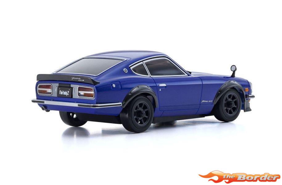 Kyosho Mini-Z Body Set Nissan Fairly 240Z-L Tuned Metallic Blue MZP475MB - Afbeelding 3