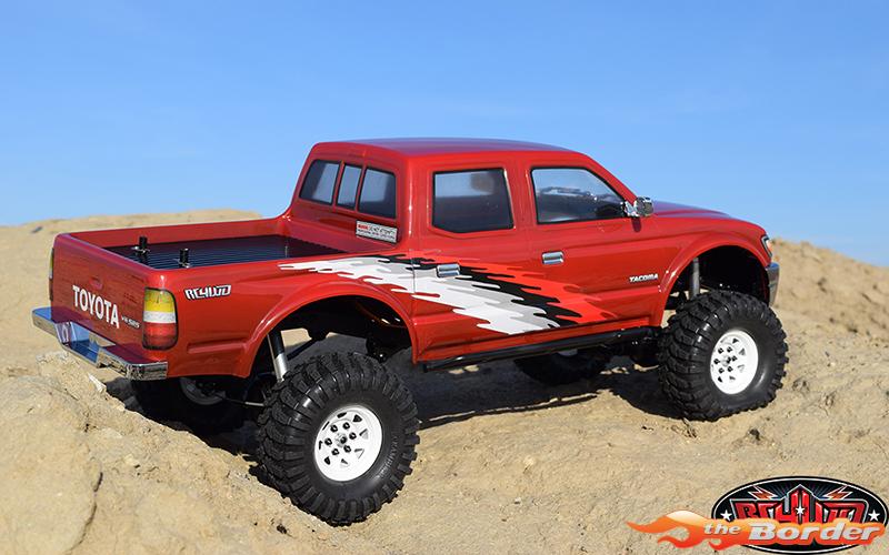 RC4WD 2001 Toyota Tacoma 4 Door Body for TF2 LW 313mm RC4ZB0169 - Afbeelding 6