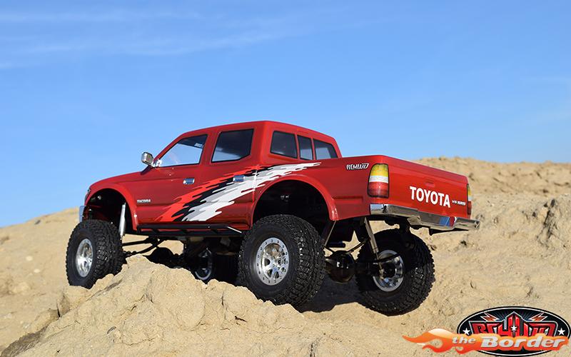 RC4WD 2001 Toyota Tacoma 4 Door Body for TF2 LW 313mm RC4ZB0169 - Afbeelding 7