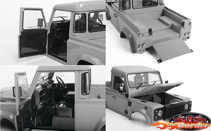 RC4WD 2015 Land Rover Defender 90 Body Set RC4ZB0215 - Afbeelding 9