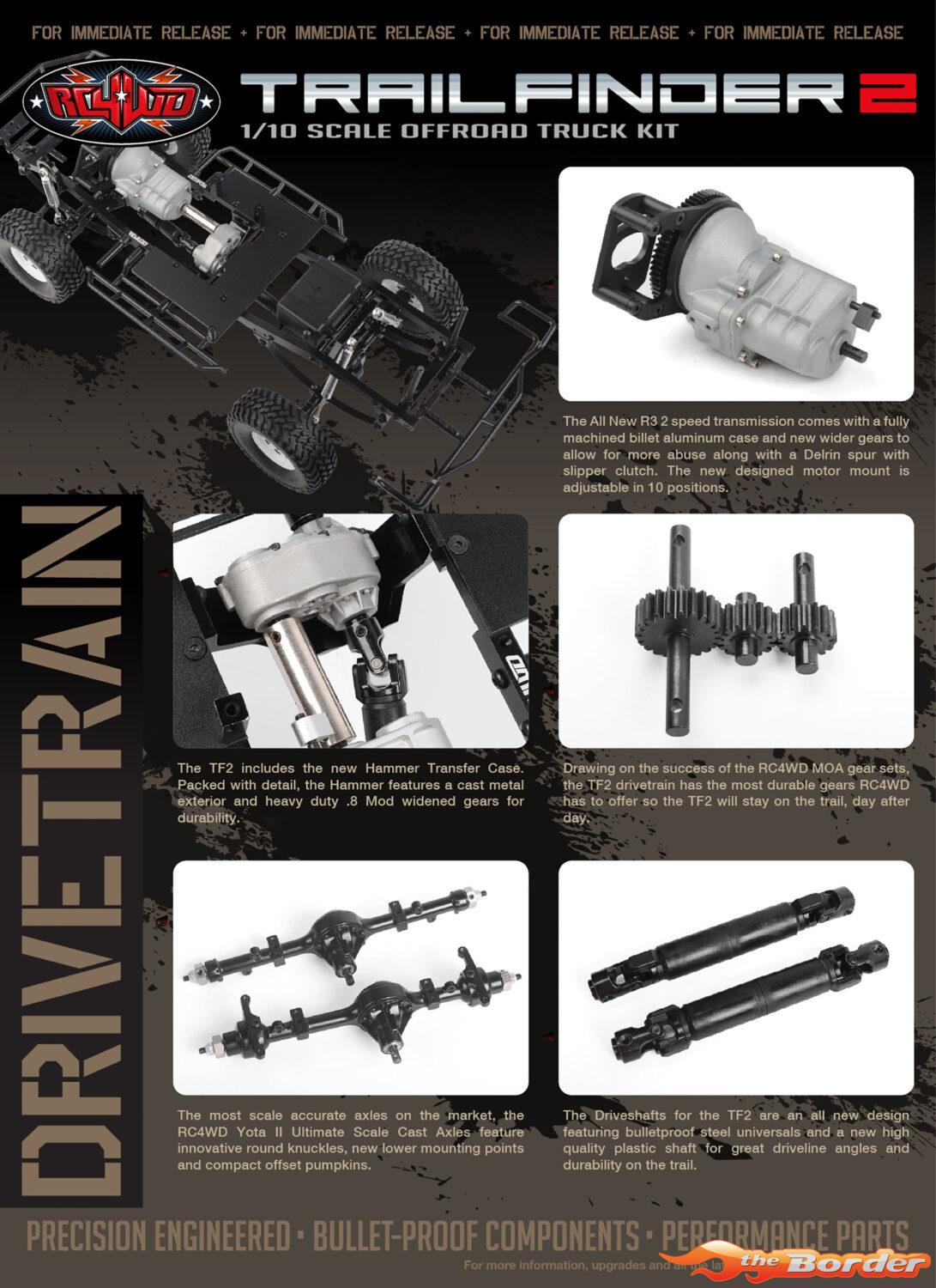 RC4WD Trail Finder 2 Truck Kit RC4ZK0054 - Afbeelding 5