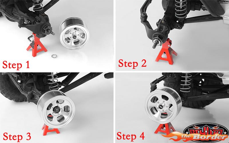 RC4WD Truckie 1.55 Beadlock Wheels (Z-W0233) (4) RC4ZW0233 - Afbeelding 7
