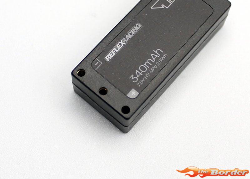 Reflex Racing 340mah 7.6V LiHV Hardcase Battery Pack RRE012 - Afbeelding 3