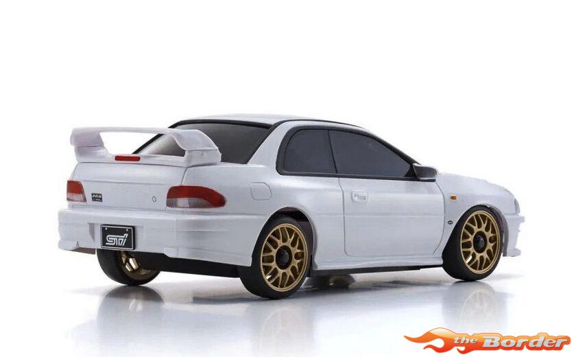 Kyosho Mini-Z Body Set SUBARU Impreza WRX STi 22B White MZP457W - Afbeelding 3