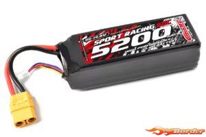 Team Corally - Power Racing 50C - 5200MAH - 4S - 14.8V - XT-90 - Semi-Soft Case