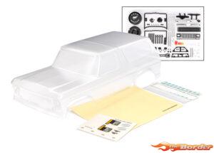 Traxxas Body Ford Bronco (1979) Clear (Clipless, Complete with plastic) 9240