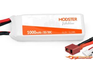 MODSTER 3S 1000mAh 30C Deans 11.1V LiPo Accu