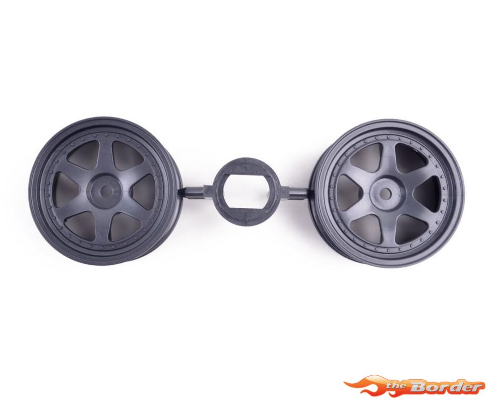 Tamiya Rear Wheels (2pcs.) Gun Metal 10440846